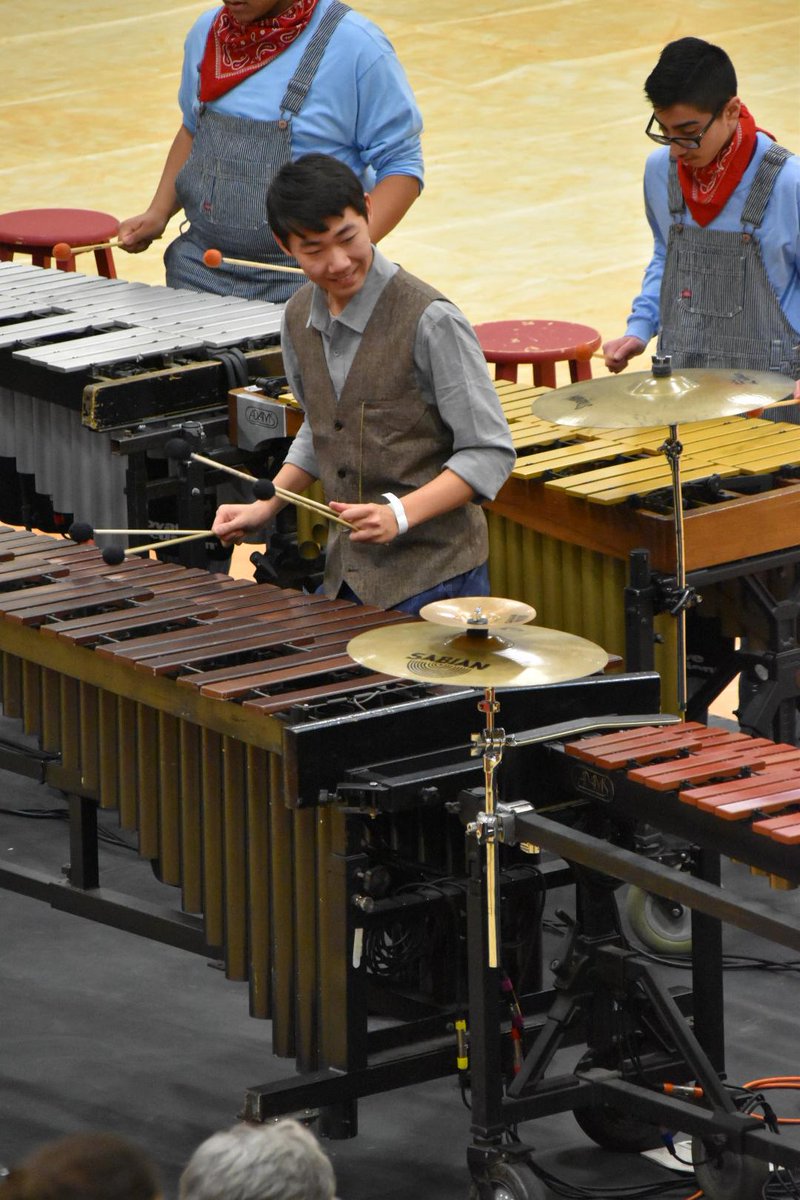We took the First Train Home with St. John’s Jesuit Indoor Drumline. #OIPA2023
