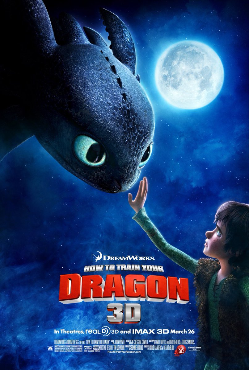 Happy 13th Anniversary to How to Train Your Dragon! 🥳🎉

#HowToTrainYourDragon #JayBaruchel #JonahHill #KristenWiig @CraigyFerg #RandyThom #JohnPowell #DarrenTHolmes #RogerDeakins #BonnieArnold #WilliamDavies @DreamWorks