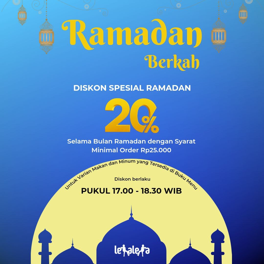 Ramadah Berkah untuk teman #kafelehaleha