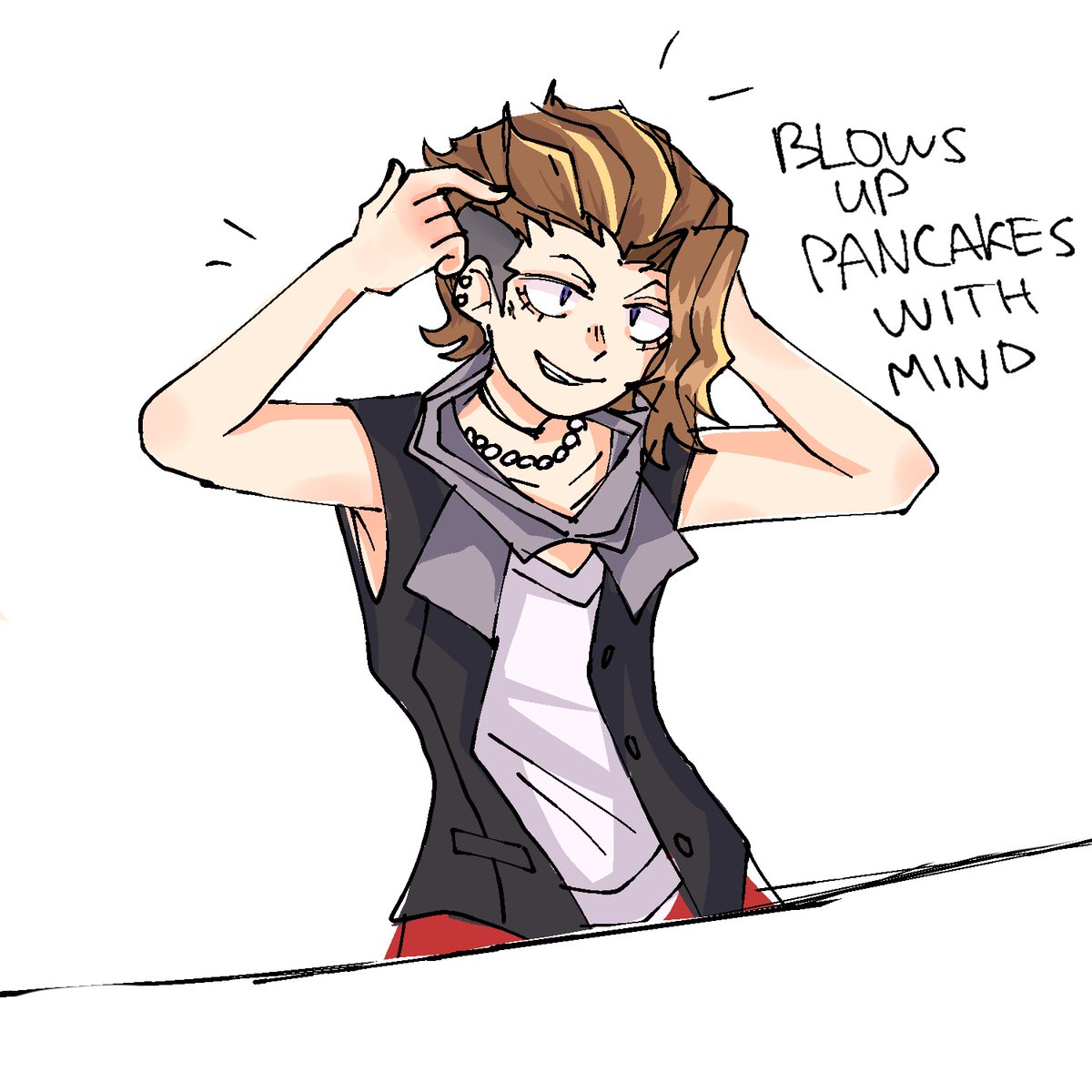 lekaxuso's tweet image. look this is so stupid but i found this meme on tiktok and immediately thought of them
#neotwewy #rindo #fret