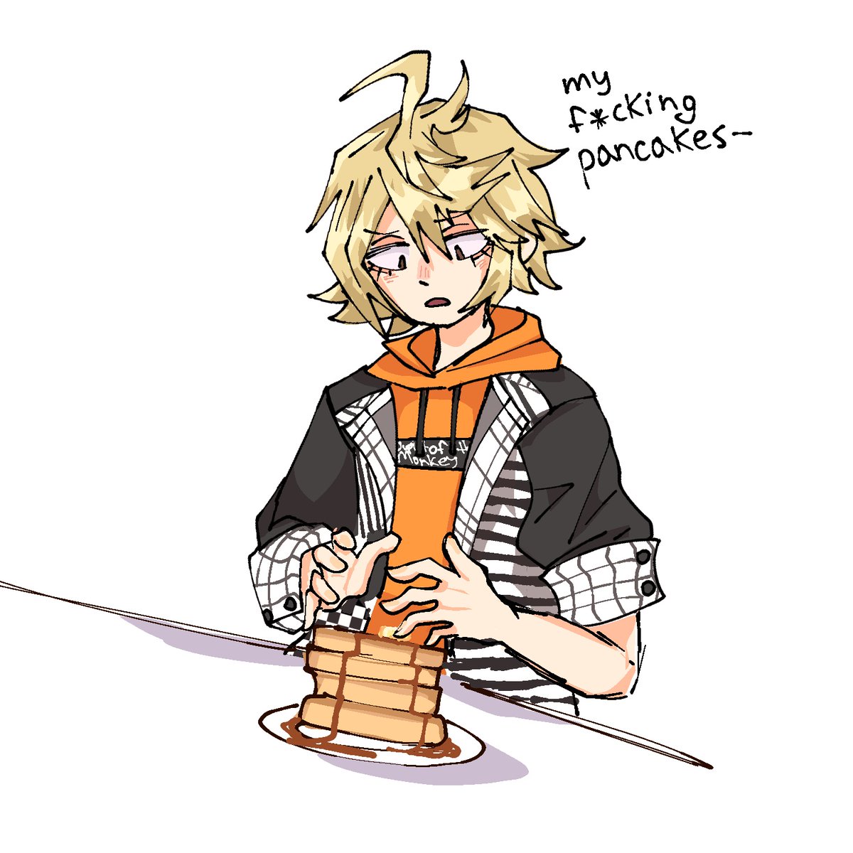 lekaxuso's tweet image. look this is so stupid but i found this meme on tiktok and immediately thought of them
#neotwewy #rindo #fret