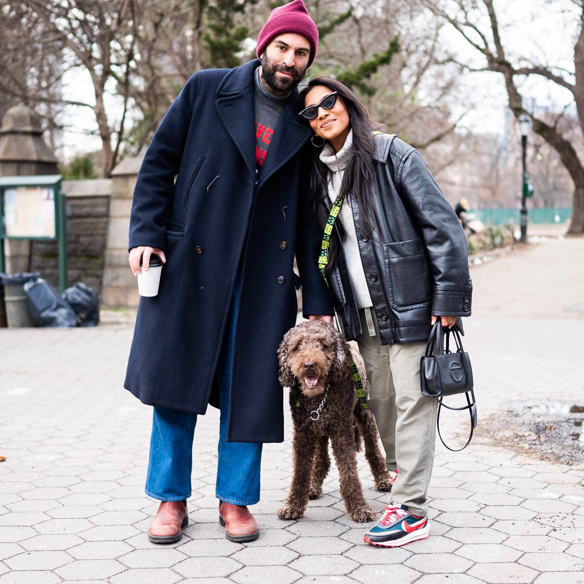 thedogist's tweet image. H.W., Labradoodle (15 y/o), Dekalb Ave. &amp;amp; Washington Park, Brooklyn, NY • “His name is from There Will be Blood. He’s the type of dog that people who are not dog people are deeply akin to. I didn’t grow up with dogs, and the second my mom met him, she was obsessed with him.”