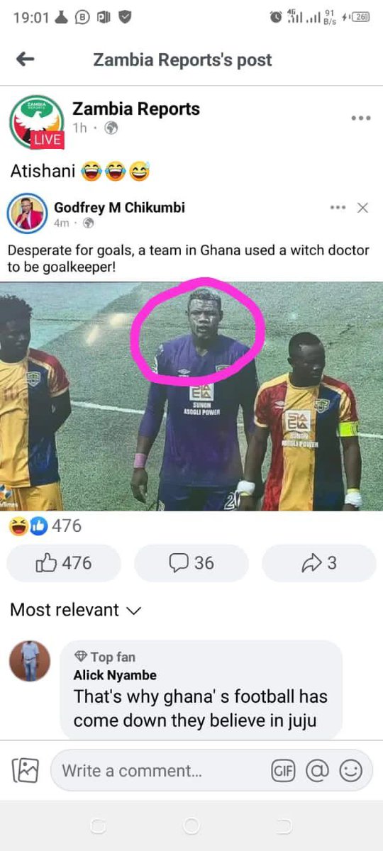 Aaah hmmm destroying the name of our mother land Ghana 🇬🇭.