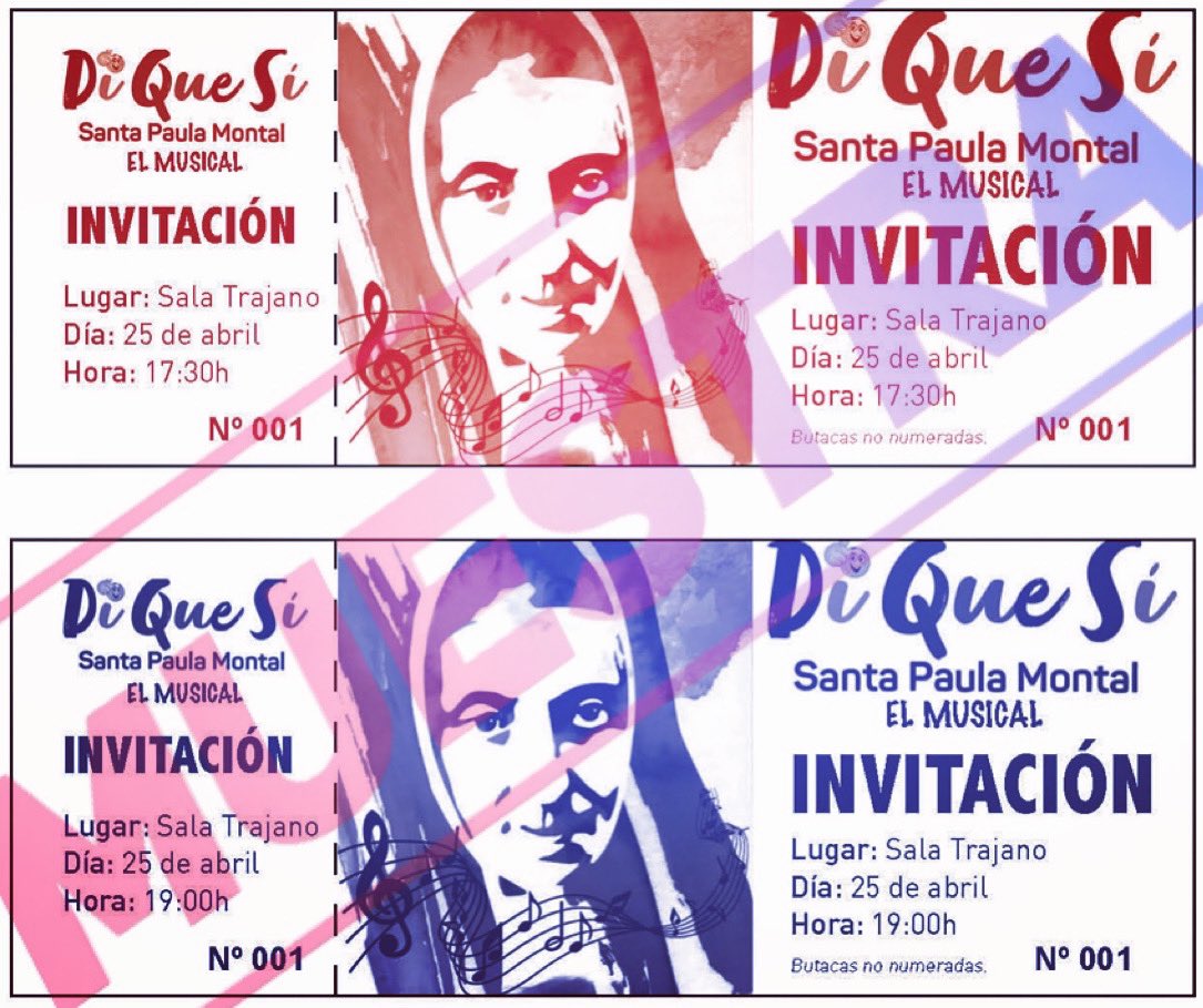 EscolapiaMerida's tweet photo. No te quedes sin tu entrada. ¡Ya en secretaría! #MadrePaula #elmusical #Atréveteacaminar https://t.co/cdZMSUcFLC