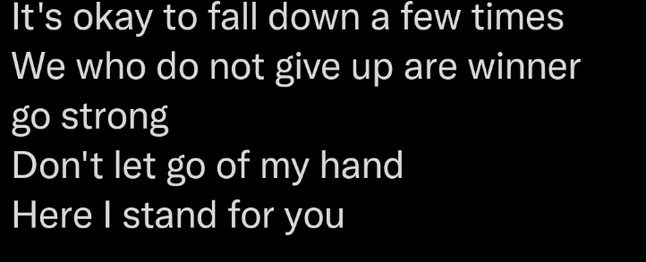 treasuremenfess's tweet image. buat teume! yang sekarang mungkin lagi ada di masa sulit entah apapun itu jangan patah semangat yaa!! treasure ada bareng kalian ❣️