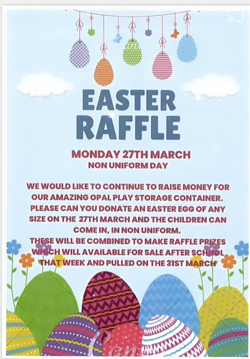 Non-Uniform day tomorrow!