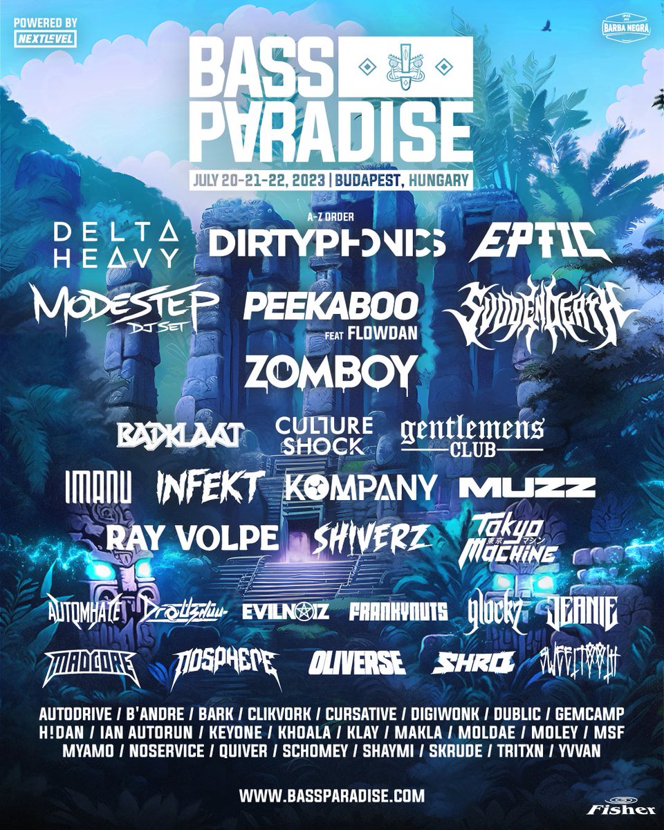 Bass Paradise on Twitter TO BASS PARADISE🐲🔥"