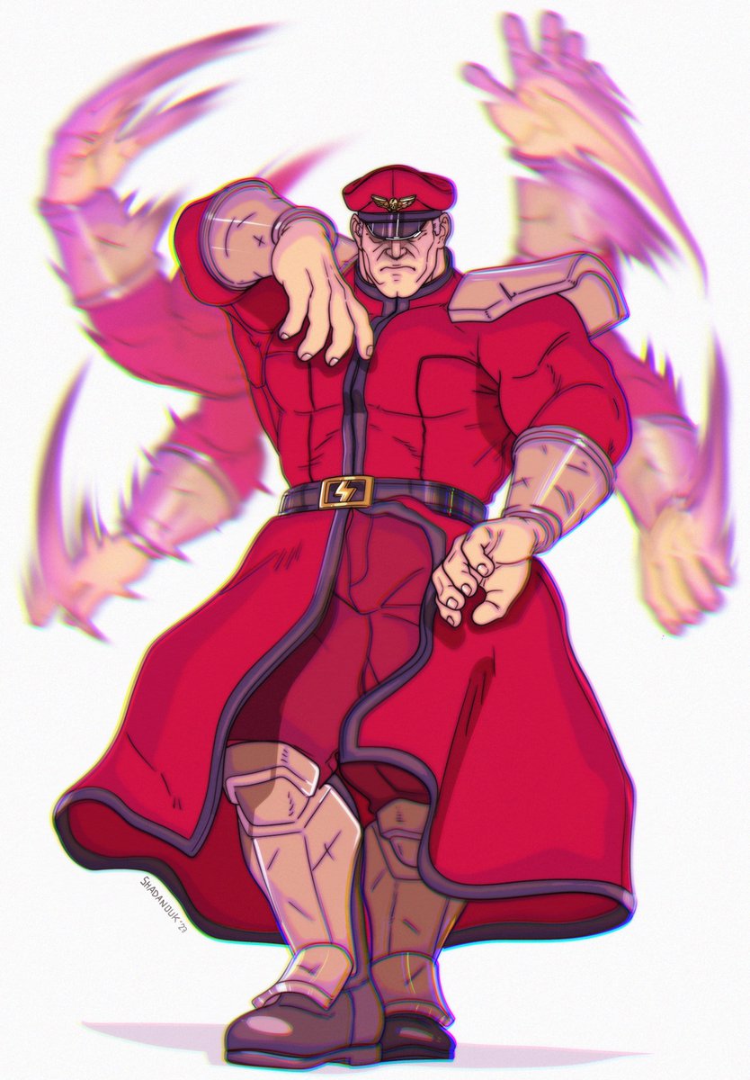 Shadanouk's tweet photo. "Spinning Deva"
I always thought the motion Bison makes with his arms in SFV looks odd... but it looks a lot cooler when drawn 😅
- Artwork by me ⚡️
#Bison #ベガ #Vega #MBison #dictator #StreetFighter #ストリートファイター #Shadaloo #Shadowlaw #Shadowloo https://t.co/AuAF8te8Qp