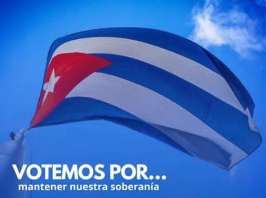 Con el #VotoUnido estoy dando mi voto por la Patria.
#Cuba #YoVotoXTodos