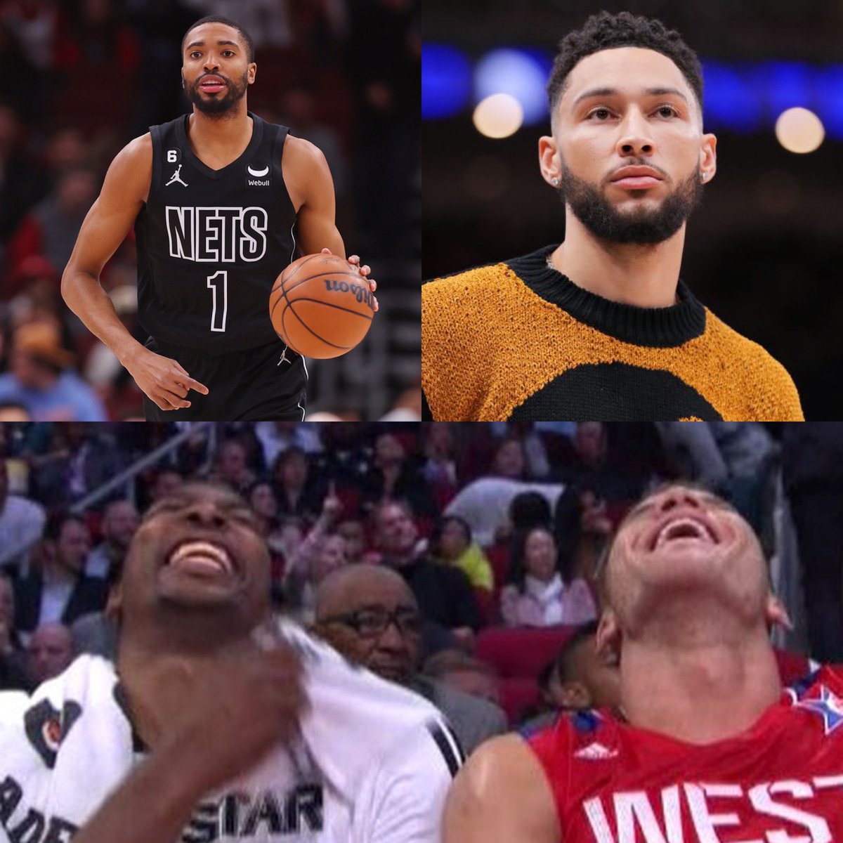 NBA Memes on Twitter "Mikal Bridges has scored more points in one month than Ben Simmons scored