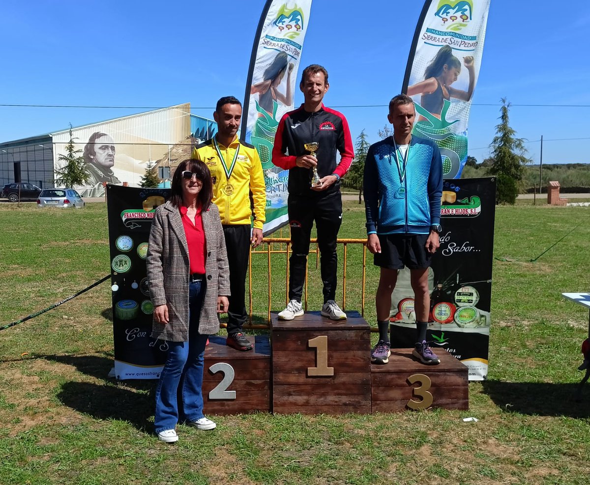 Vencedores las diferentes categorías de la VI Magustina Trail, diputada en Carbajo #laperladeltajo
#deporteynaturaleza
<a href="/valenciadealcan/">Ayto. Valencia de Alcántara</a> 
<a href="/lacatalinasanvi/">La Catalina c.c.</a> 
<a href="/DiputacionCC/">DiputacionCC</a>