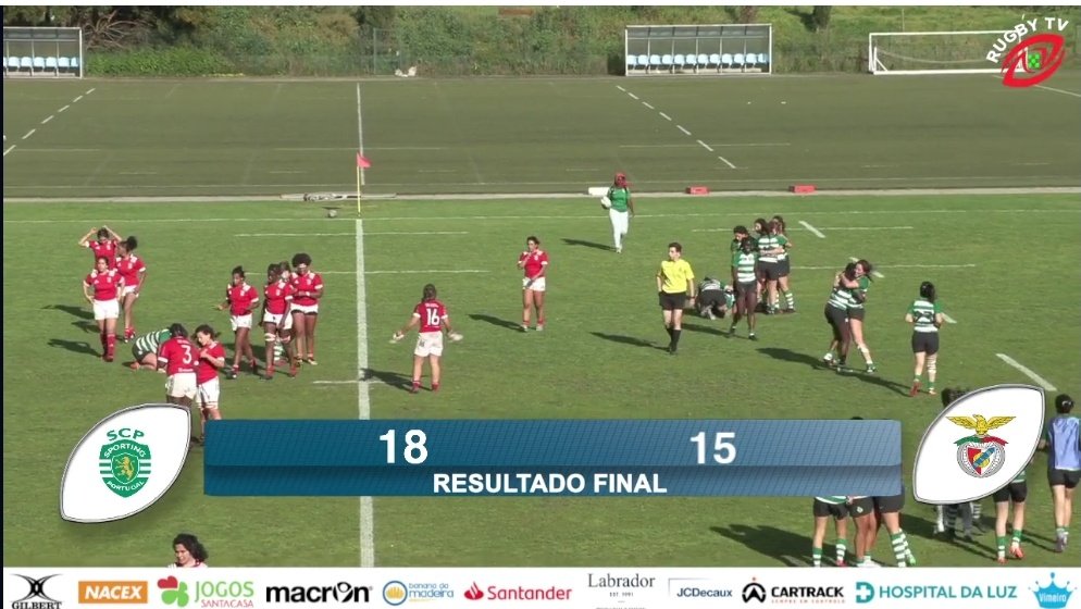 GeracoesSusp's tweet photo. Parabéns #RugbyFemSCP 🦁🏉💚

Estamos na final 💪💪💪

#TaçadePortugal https://t.co/YTr3EErEgt