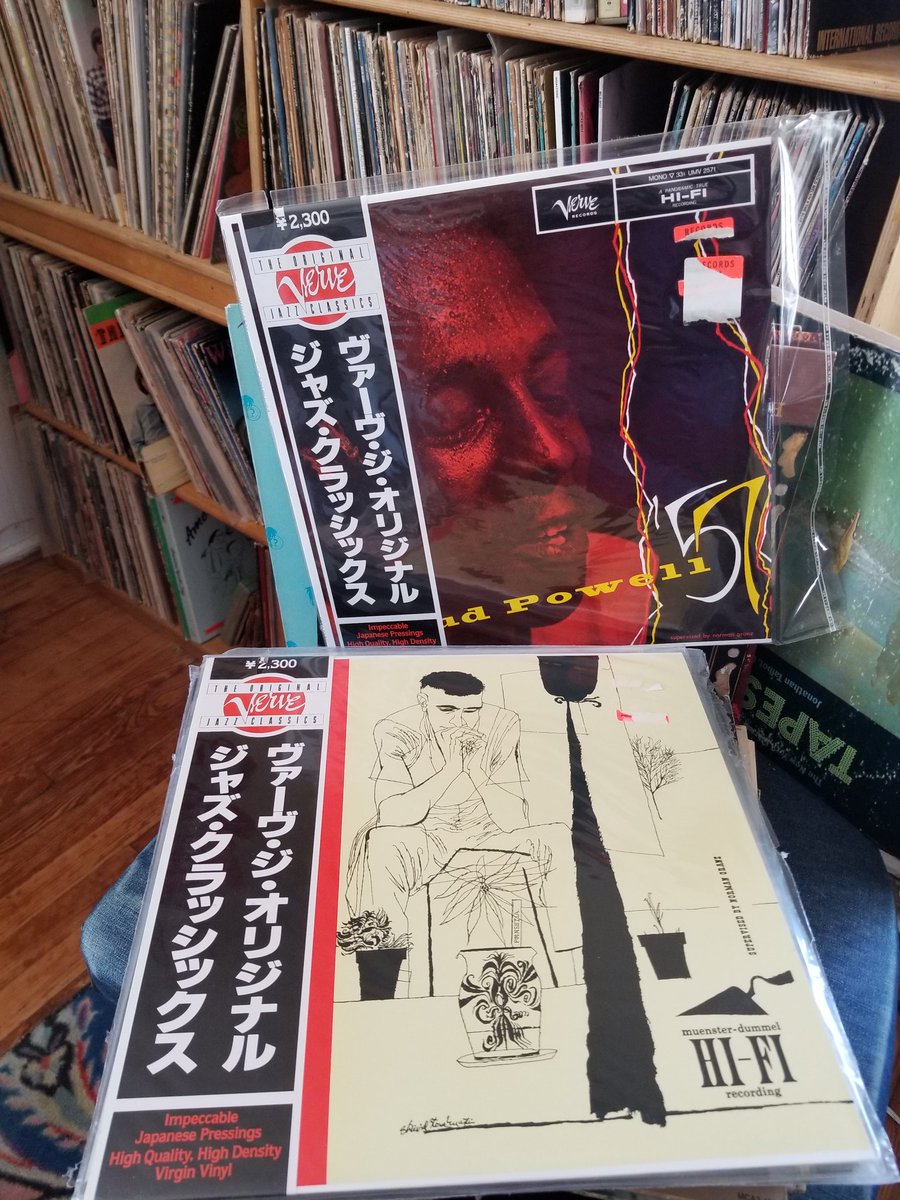aztammyp's tweet photo. We have moved on to the import portion of today's #RecordParty w these amazing Verve re-release finds from the week in NC: https://t.co/7cSwuG3DvB