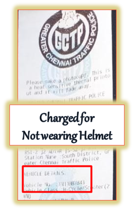 Greater Chennai Traffic Police tweet media