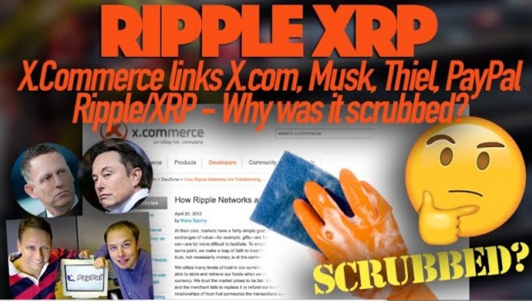 XRPeasy's tweet photo. ☆☆ SECRETS & LIES ☆☆
X.COMMERCE https://t.co/CDK7jn57R8 MUSK, THIEL, PAYPAL, RIPPLE/XRP
WHY WAS IT SCRUBBED ?
#XRP #XLM #XDC #SOLO #XLIST #SMARTLOX #XRPAYNET #CSC
#FLARE @FlareNetworks #XRDOGE @WorkingMoneyCH
https://t.co/jwSYN6khtt
@BitrueOfficial $100 Code: LQEQGV https://t.co/K4bgMZZA6X