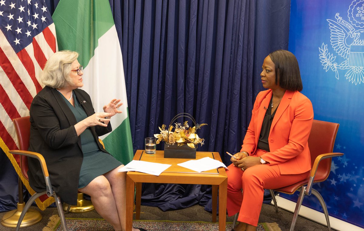 U S Mission Nigeria On Twitter ICYMI Ambassador Leonard Was On u-s-mission-nigeria-on-twitter-icymi-ambassador-leonard-was-on