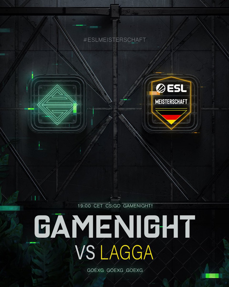 ExceptionalGM's tweet photo. [#CSGOMATCHDAY]

Time to break the draw-streak 👀
We’re facing #LAGGA in #ESLMeisterschaft 🔥

Wish our boys good luck 👊🏼

#GOEXG💚 https://t.co/jpjDOHpJyL