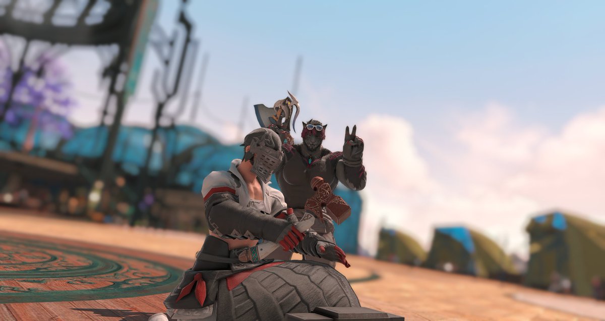 Littledear16's tweet photo. Secretly taking a picture of an idol @Orio_FFXIV https://t.co/Lsq9WnOIEt