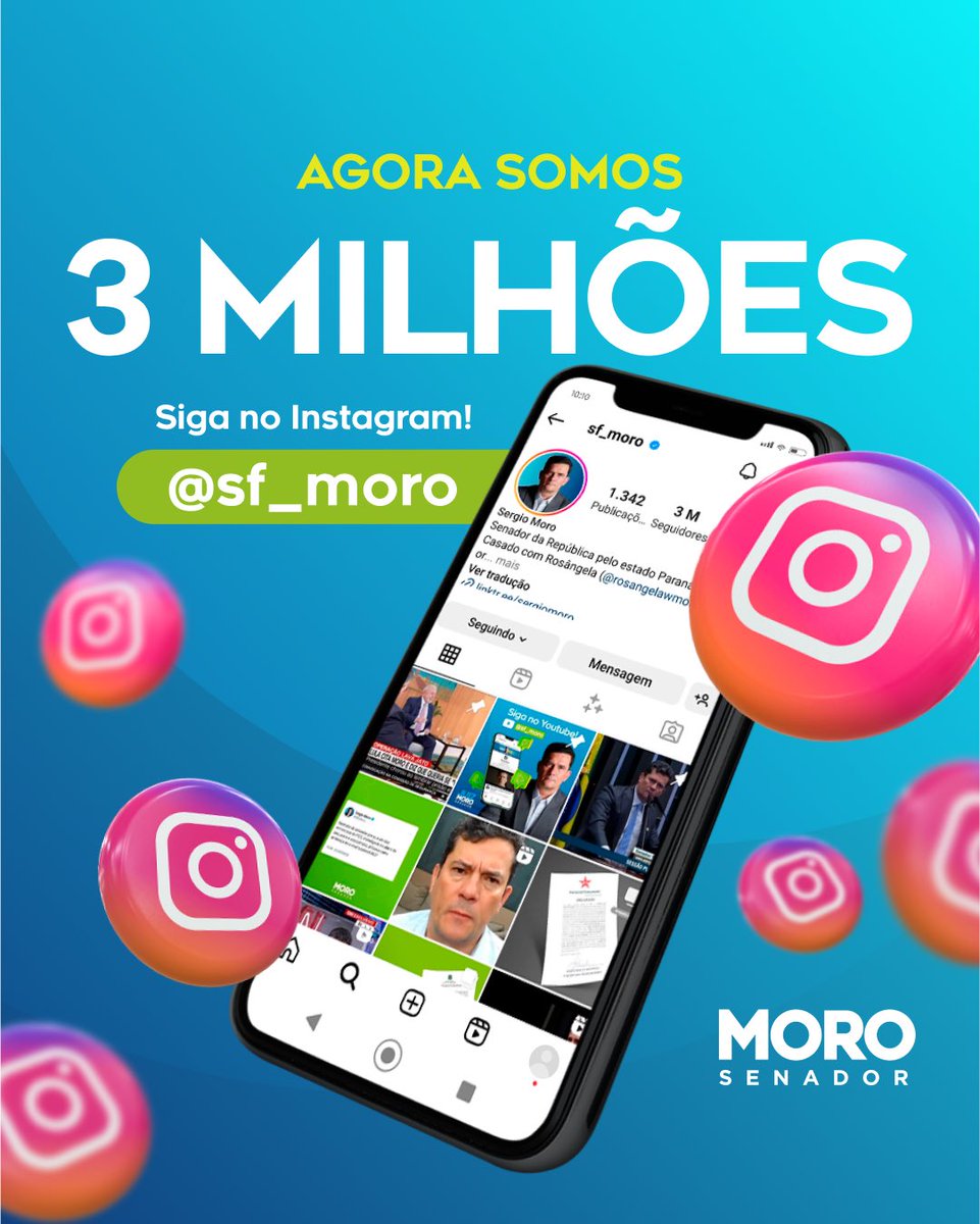 SF_Moro's tweet photo. Muito obrigado a todos que estão nessa luta junto comigo por um Brasil melhor. https://t.co/egrUeqEJtQ
