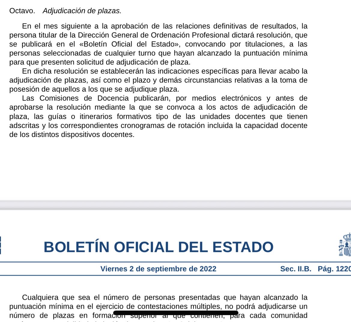 mirdramas's tweet image. Hola @sanidadgob @CarolinaDarias según la convocatoria en el boe de la FSE en el periodo de un mes después de las calificaciones definitivas debéis publicar cuando se adjudicará plaza. El martes 28 hace un mes, ¿de verdad vais a esperar hasta el último momento? Buena organización