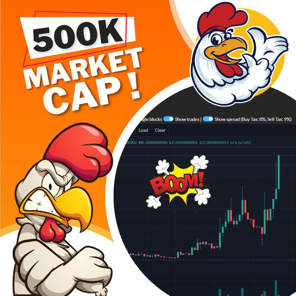 chickeninureal's tweet photo. @1goonrich you can say that again ๐๐น๐ #ChickenInu https://t.co/1GFycWMqo0