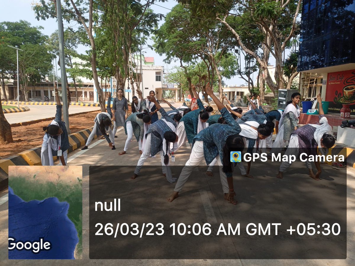 RdwuNss's tweet photo. #Day5 Activities of the NSS 7 Days Special Camp. It Included Yoga and Campus Cleaning Program. https://t.co/BDtHlMMeFF