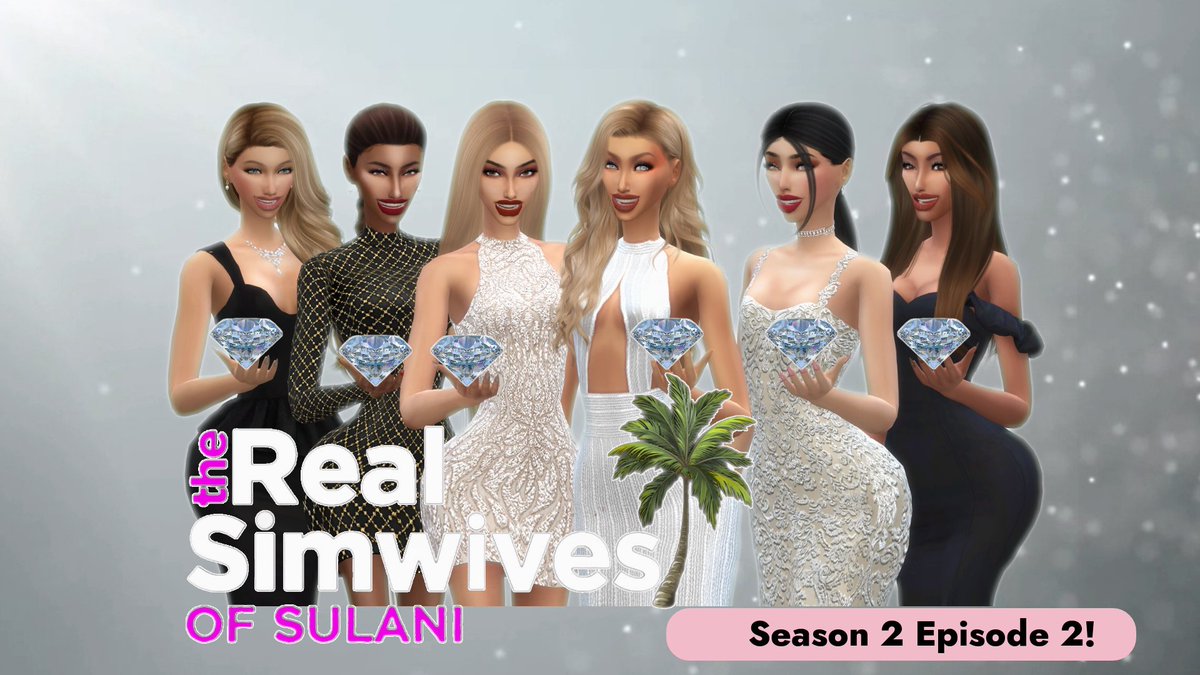 RealSimwivess's tweet photo. It's that time of the week again! The Real Simwives of Sulani are BACK for another EPISODE!
Check it out and subscribe!
https://t.co/JIw4UJDC2S
@PlumbobParti @thesimsrepproj @SimsCreatorsCom @TheSimmersSquad #realsimwives #sims #Sims4 #TheSims4 https://t.co/yjVkIfr3Tt