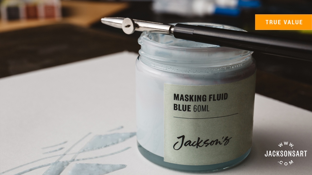 jacksons_art's tweet photo. Masking fluid is a liquid latex-based product that is very effective at keeping small areas and thin lines white when painting on watercolour paper. Discover Jackson's Masking Fluid: https://t.co/7XAw5gDrQI #maskingfluid #watercolours #watercolourpainting #artmaterials https://t.co/lmkLVViycV