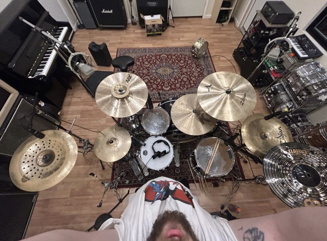Ignorant cymbal setup tbh
New music coming 2023