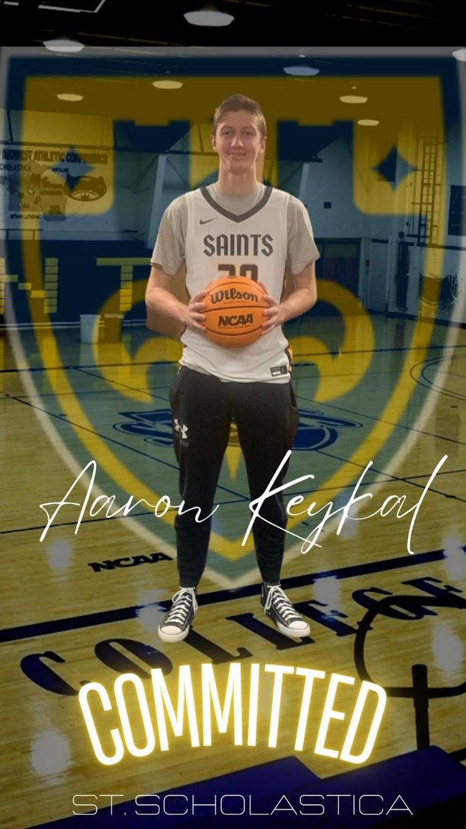 I’m excited to announce my commitment to St.Scholastica. Thank you @csssaintsbball for the great opportunity.