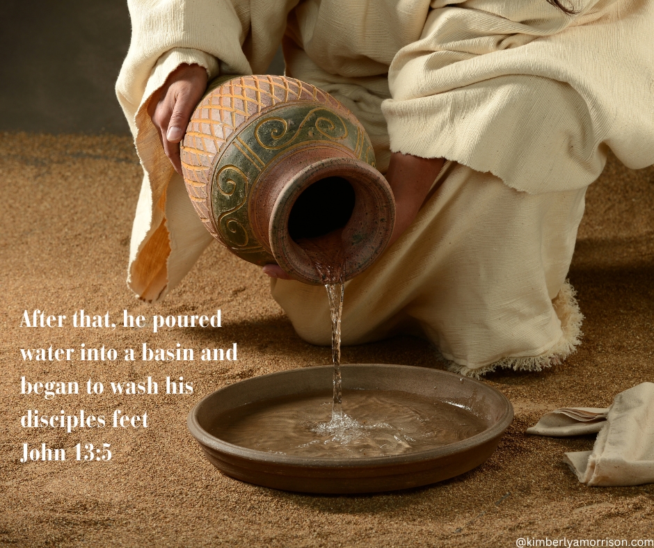 Even Jesus humbled himself to a servant, how blessed are we to love others in this way