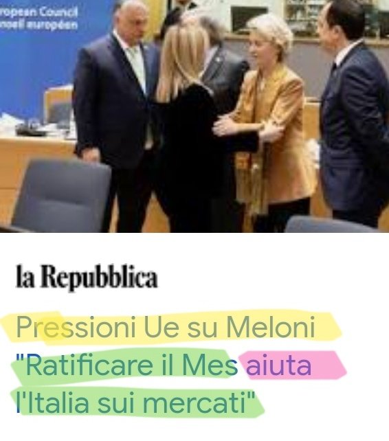 Notoriamente la UE ha sempre avuto grande interesse ad "aiutare" l'Italia... Almeno quanto ne ha avuto nell'aiutare la Grecia.