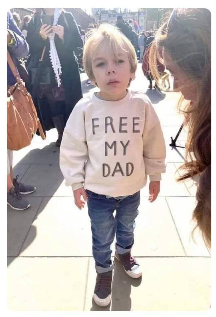 #Julian_Assange's son Gabriel.
#FreedomOfSpeech in the West has an exception, but not for rejecting it, but perhaps to prove it.