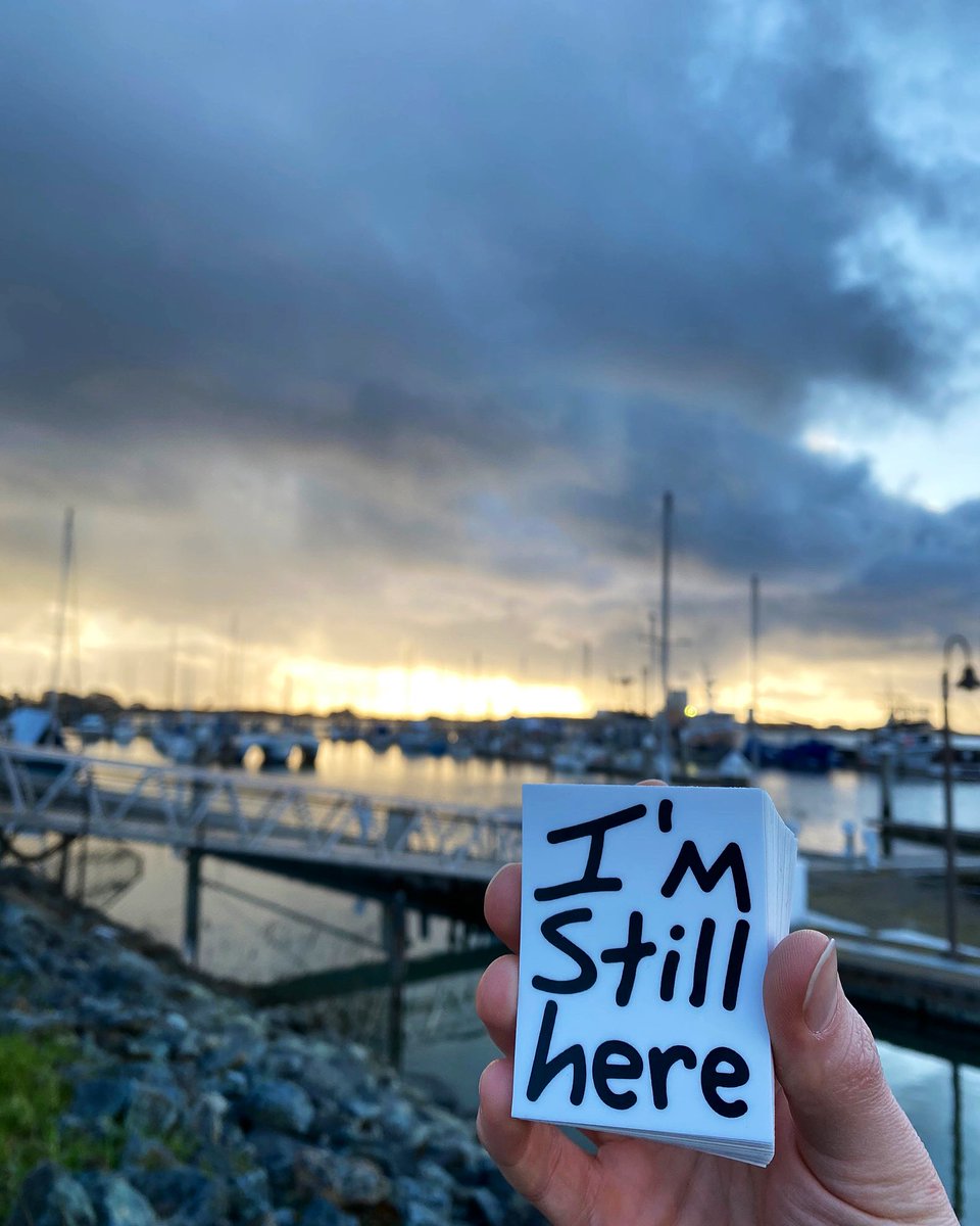 imstillhereco's tweet photo. The first five people to comment “I’m still here” will receive a sticker pack! Thank you for your support! #ImStillHere https://t.co/MMPrnkB1NY