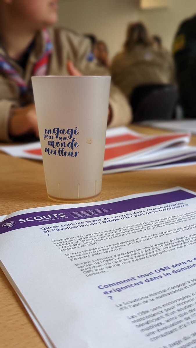🌎 AG 2023 🌎 La journée s'est poursuivie avec un temps d'échanges entre les participant.e.s autour de la thématique « À l'abri de la maltraitance ». @EDLN_officiel <a href="/EEDF_officiel/">Éclaireuses Éclaireurs de France</a> <a href="/EEUdF/">Éclaireuses et Éclaireurs Unionistes de France</a> @sgdf <a href="/EEIF_officiel/">Eclaireuses et Eclaireurs Israélites de France</a> <a href="/ScoutsMusulmans/">Scouts Musulmans FR</a>