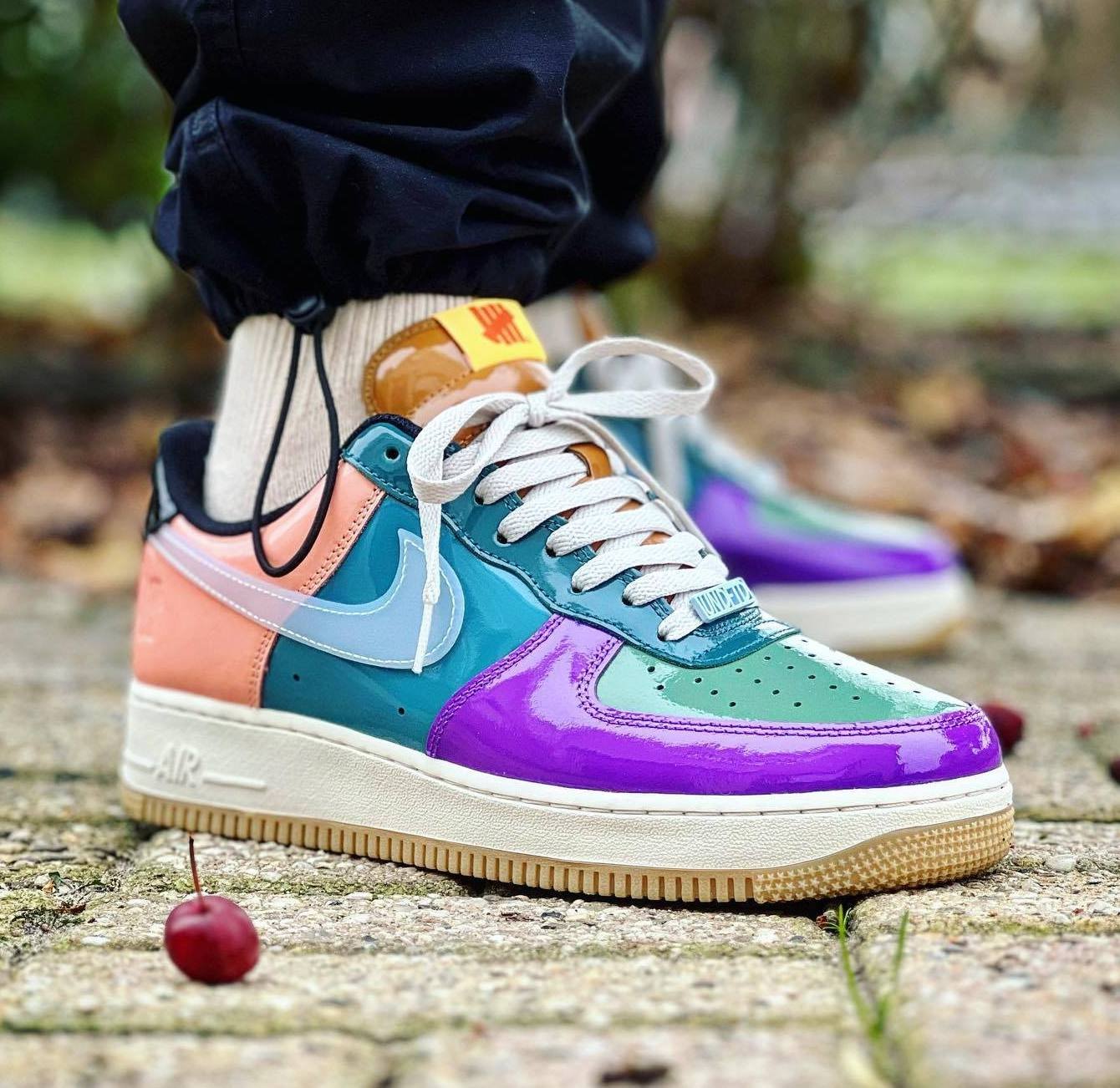 off white air force 1 purple