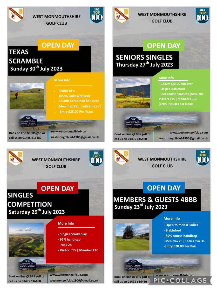 West Monmouthshire Golf Club tweet media