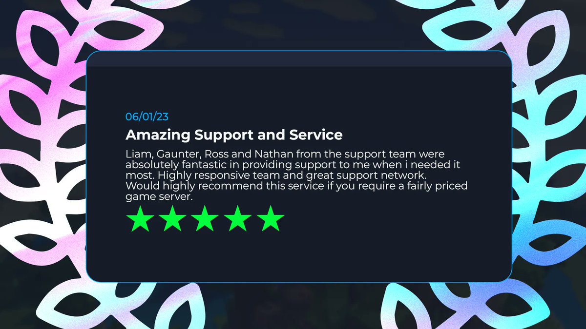 Shockbyte's tweet image. We take customer support very seriously. If you have any issues at all, we're here for you and we'll do everything to help you get back to playing 🎮

Here's a few reviews from our customers that show just how seriously we take customer support ⚡

 #Shockbyte #minecraftservers