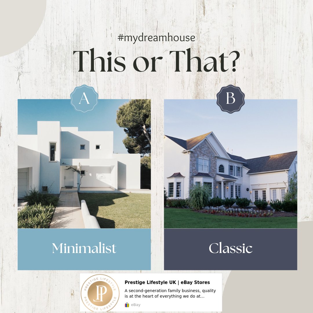 We are delighted to be working with top quality designers, importers and craftsmen to bring the people only the finest in tech, fashion and décor.
🪓
But what style are you looking or buy with us?
Prestige Lifestyle
💎

ebay.co.uk/str/prestigeli… 
 x.com/PrestigeLifeS/…