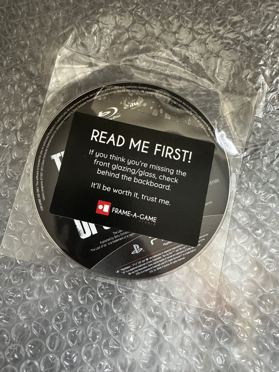 FrameAGame's tweet photo. If someone contacts me saying they think I’ve missed out their frame’s glazing, I’m rioting 🫠
#ReadMeFirst https://t.co/0SKl9QPqWI