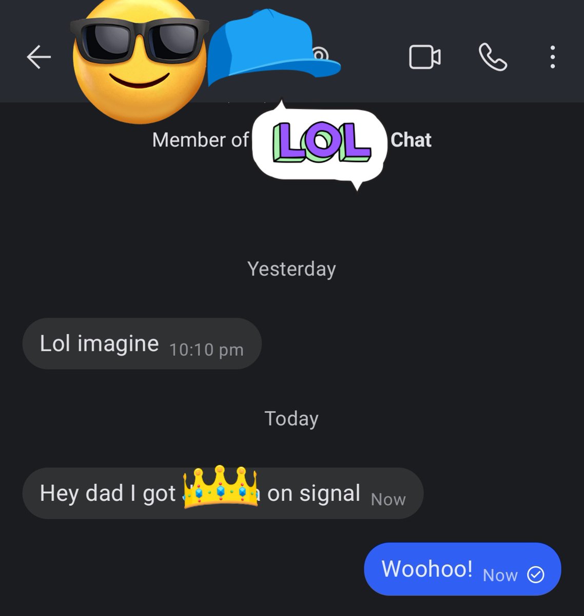 mineyour_biz's tweet image. Kiddo onboarding frens to encrypted chat apps.

Signal is the lowest friction starting point.

Proud dad moment.

#PrivacyIsProtection