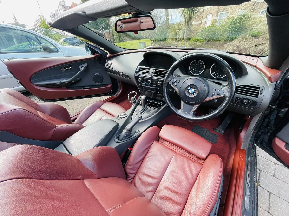 “Chateau” Dakota Leather in this 2004
645Ci really makes it 😍 ready for sale next week ☀️