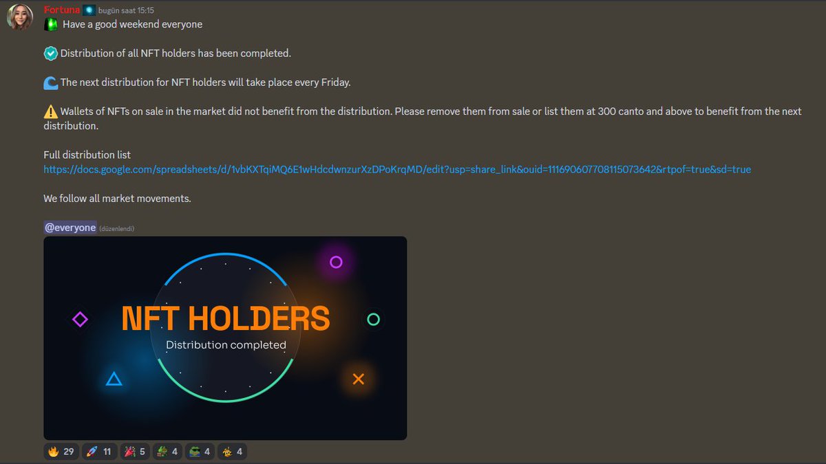 canto_guru's tweet photo. 📢Update from @rayacantoo
Their distribution of #RayaToken to #NFT holders is completed.
If you want to check the distribution list, check the link below:
https://t.co/Y3KfdgA1tz https://t.co/P4bX5khQOT