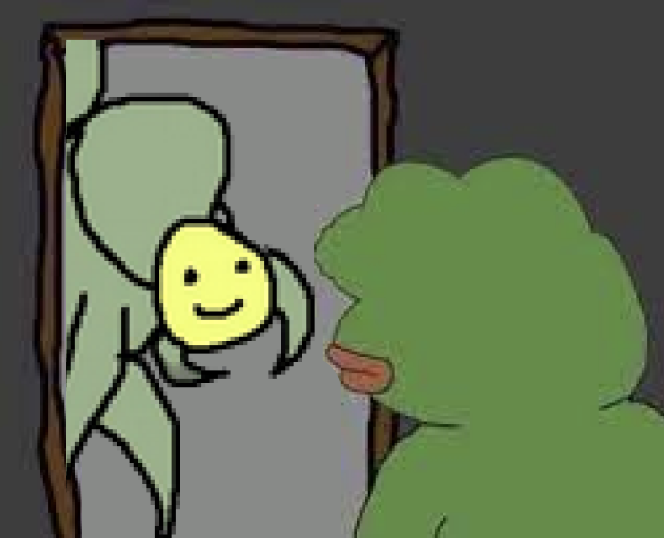 alexalbert__'s tweet photo. mfw i realize the real shoggoth is actually all of us https://t.co/rJQUtgmzlW