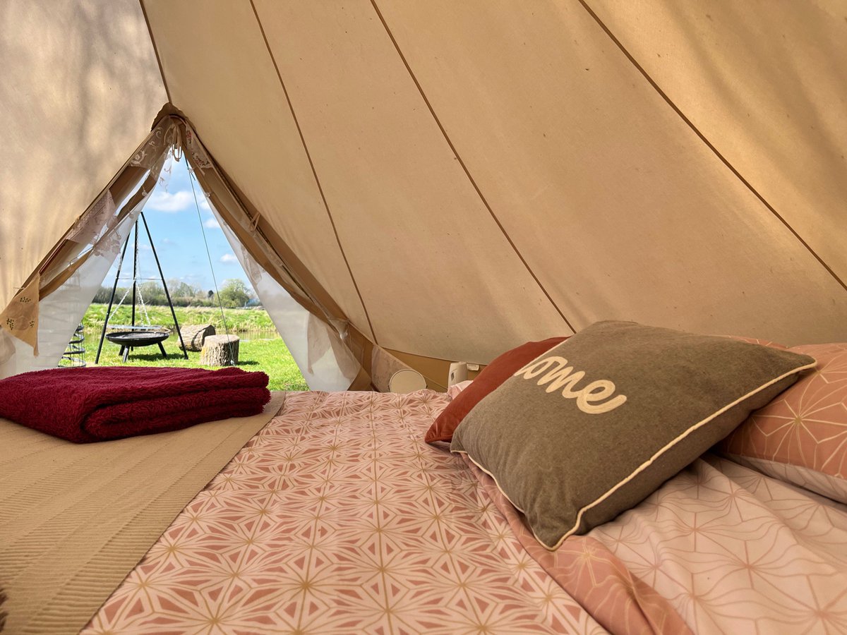 CGfarming's tweet image. Castle Farm Glamping - we have 2 beautiful canvas bell tents nestled on the banks of the River Nene available to book now....
#glamping #camping #campsite #holidays #riverside #shortbreak #canoehire #wildswimming #familybreak #rivernene #northamptonshire #RetweeetPlease