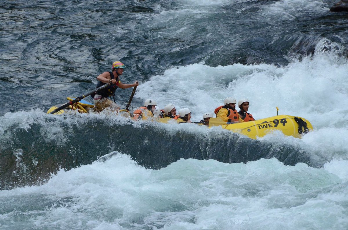 Unleashing my inner #adventurer with Class 4 White Water Rafting in Clearwater, BC! 
The #rapids were intense, but the thrill was unmatched.🚣‍♀️🌊
Can't wait for the next #SundayAdventure 

#WhiteWaterRafting #ClearwaterBC #ExploreBC #SundayFunday #sundayvibes