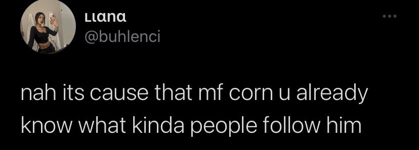 noroomtohate's tweet photo. @cornski What she mean by that @cornski ? https://t.co/TuV46KB0vS
