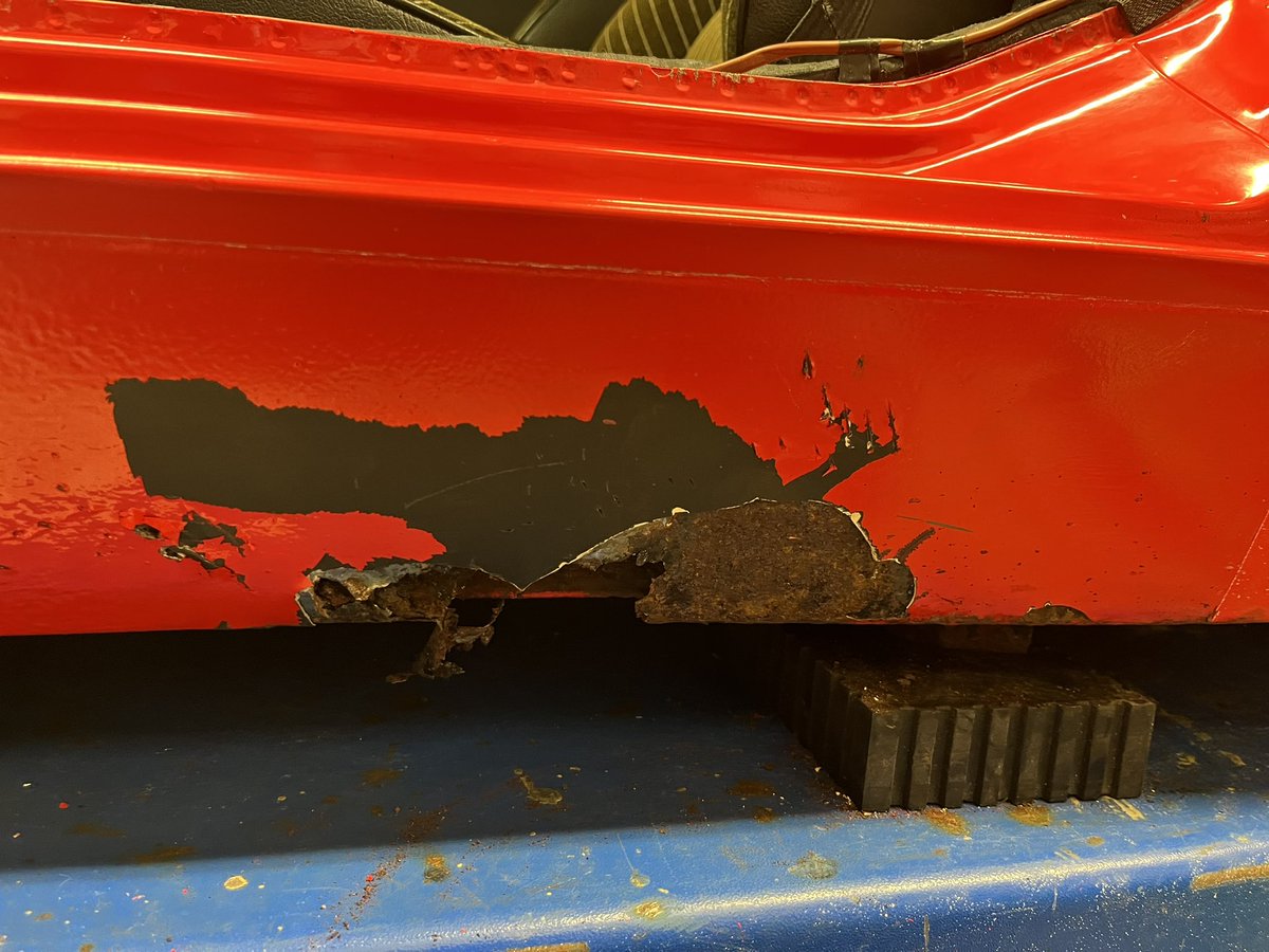 robdimond's tweet photo. Time to get the grinder and welder out… https://t.co/OxdN21DBUT