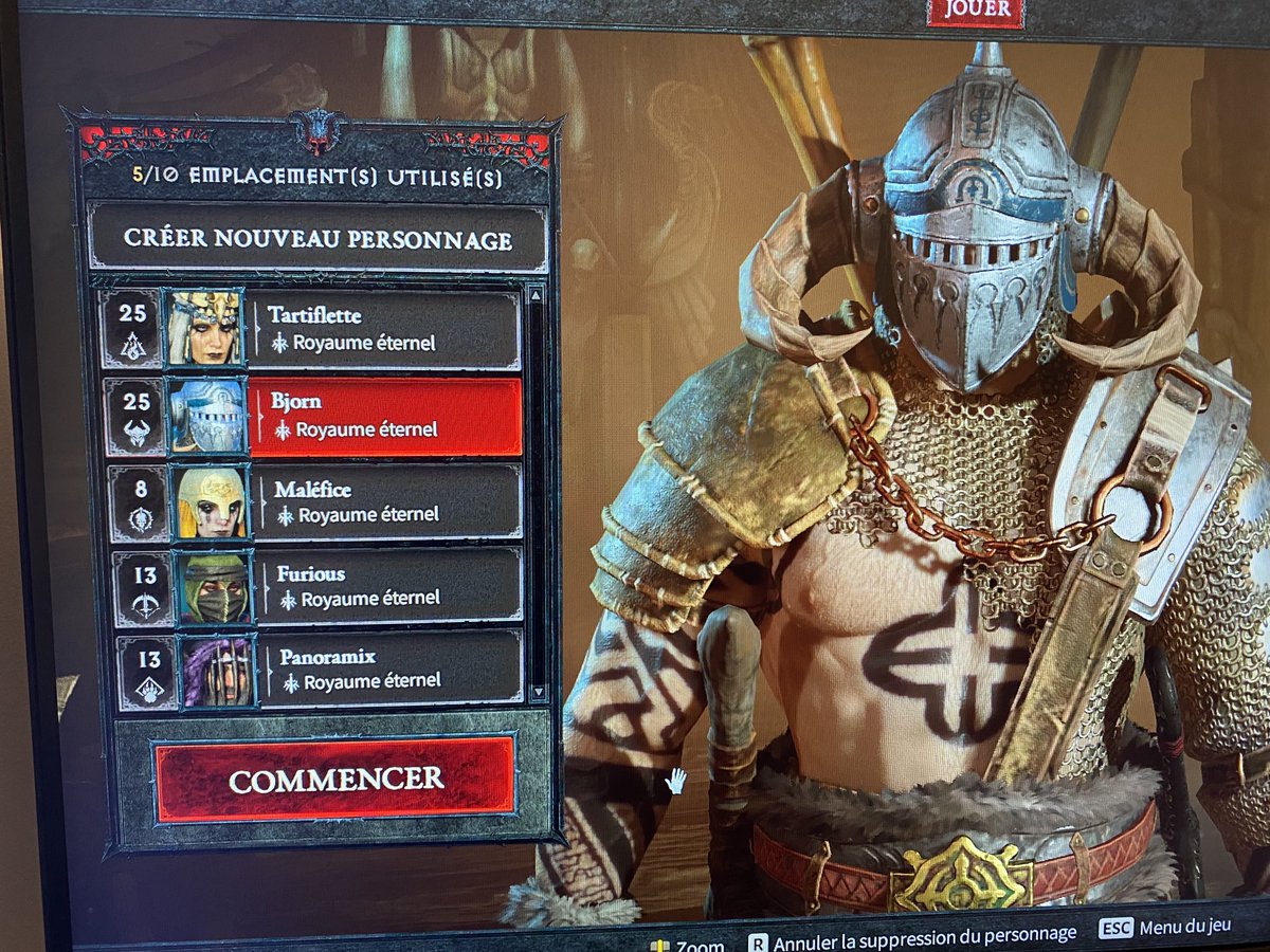 sylvainleray's tweet photo. ⁦@Diablo_FR⁩ test beta. Après avoir joué toutes les classes dont 2 au niveau max, j’adore l’ambiance le gameplay est bon et ça donne envie de voir la suite. La beta n’était pas stable et il a fallu une bonne dose de patience a cause des bugs et déconnexions. 🧵🪡😈 https://t.co/pjv7AdpOhT