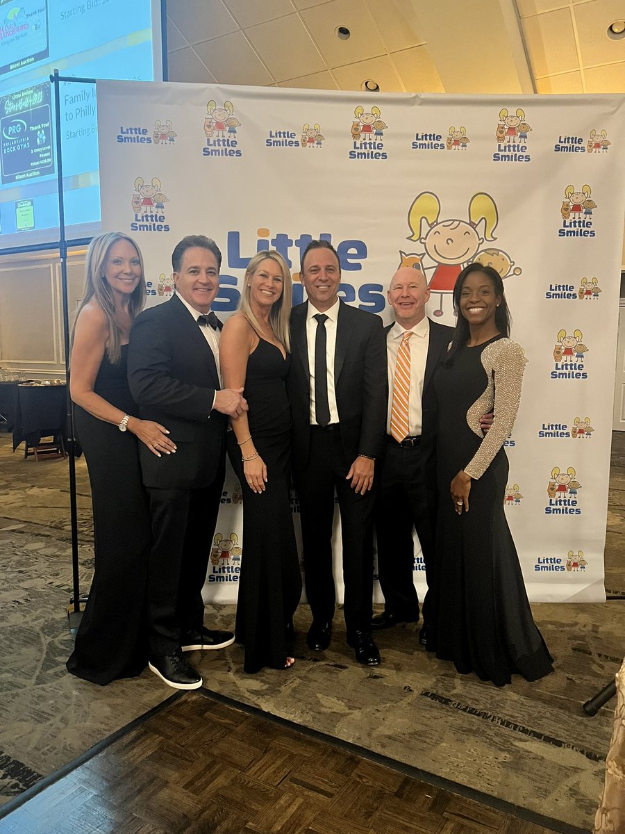 LittleSmilesPA's tweet photo. Not a dry in the house at  last nights Little smiles stars ball Springfield country club https://t.co/1XHpYRxZE1